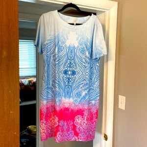 One size dress or even swimsuit coverup.